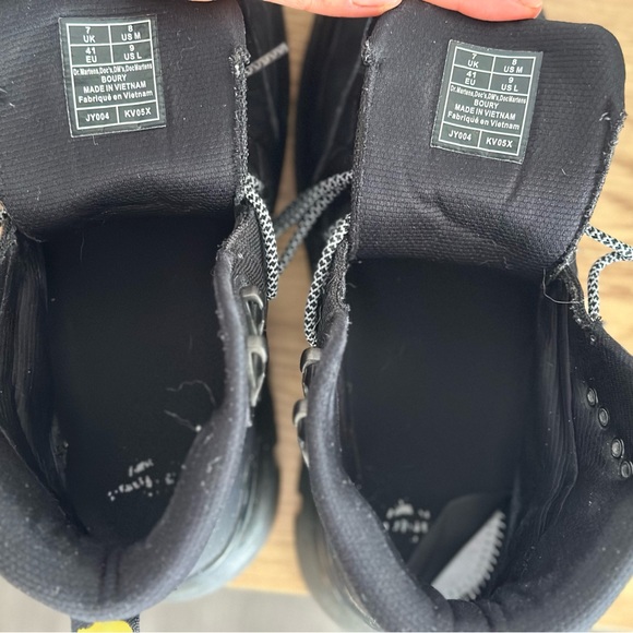 Dr Martens BOURY LEATHER CASUAL BOOTS - Picture 6 of 7